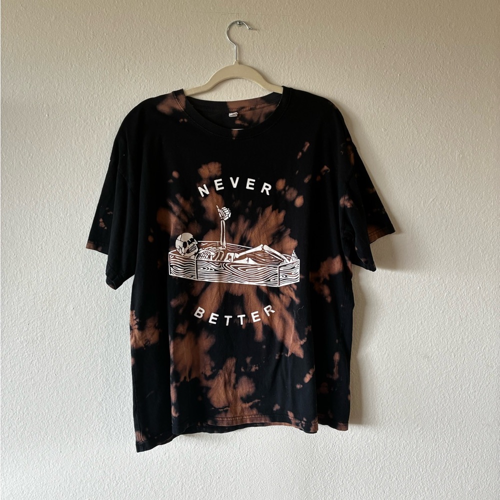 Black and Brown Graphic T-Shirt